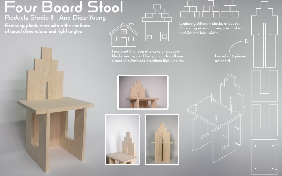 Four Board Stool