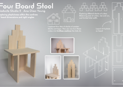 Four Board Stool